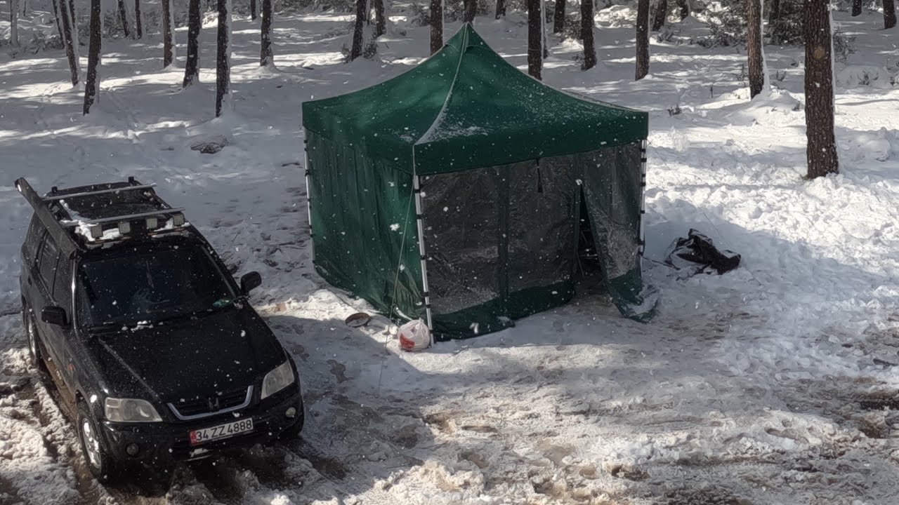 - DERECEDE AİLECEK EV KONFORUNDA KIŞKAMPI 