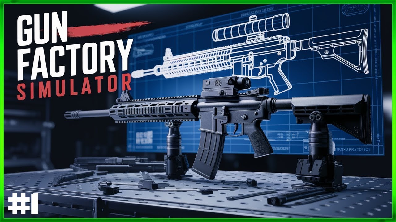 Gun Making Simulator Gun Factory Simulator - First Look - Episode #1 - YouTube