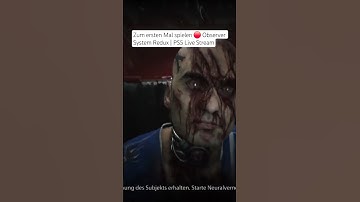 Zum ersten Mal spielen 🔴 Observer System Redux | PS5 Live Stream #shorts  #gaming #subscribe