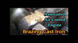 Brazing Cast Iron Associated Air Cooled Hit and Miss Engine
