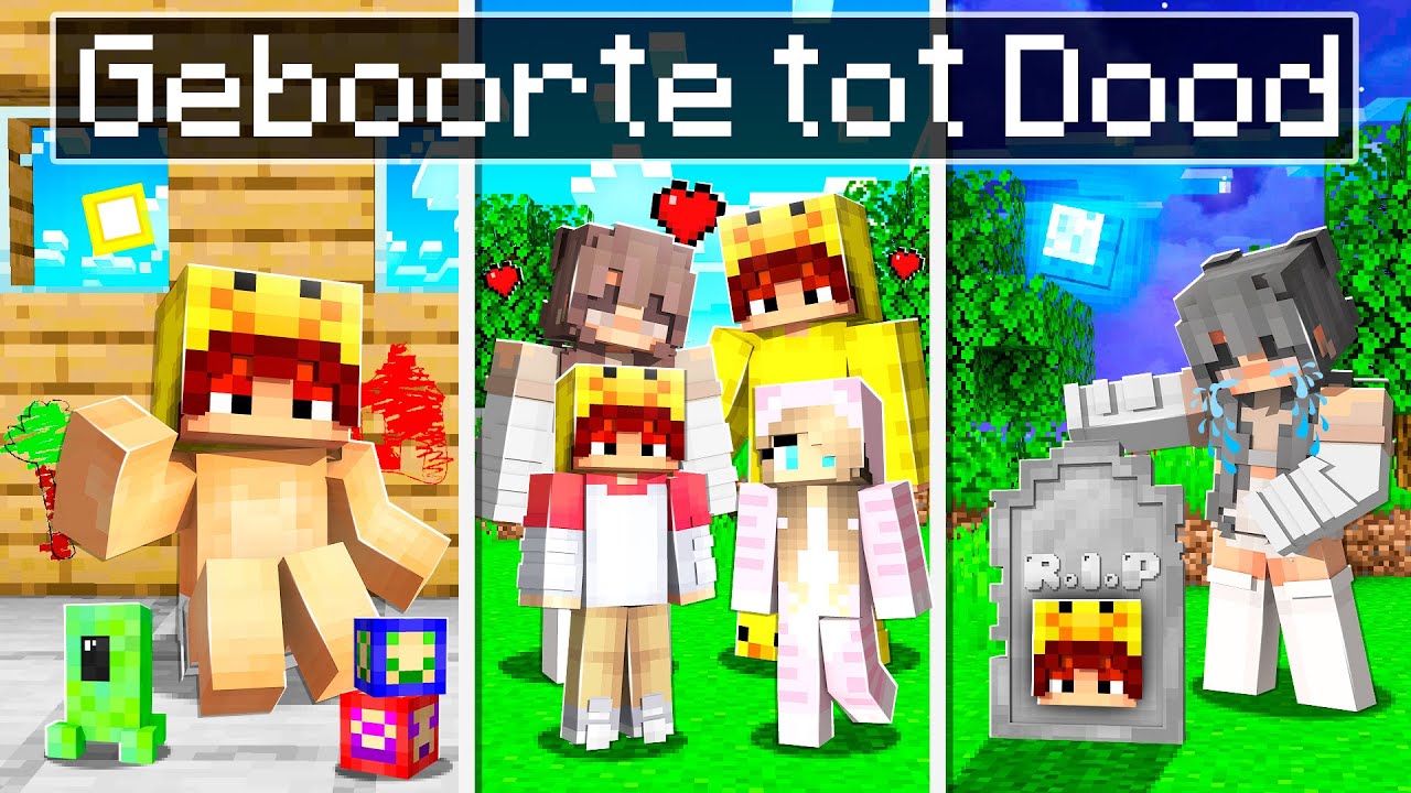 Van 0 Naar 100 JAAR In Minecraft!