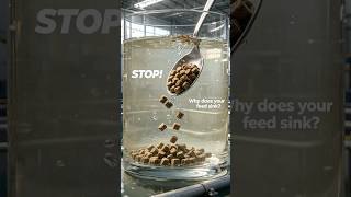 Why Your Fish Feed Sinks Too Fast | Floating Feed Test #feedmill #fishfeedmachine