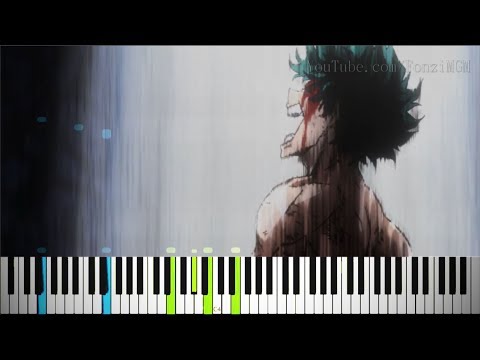 Boku No Hero Academia S3 Ep. 4 OST - "My Hero" / 1.000.000% SMASH Theme (Synthesia Piano Tutorial)