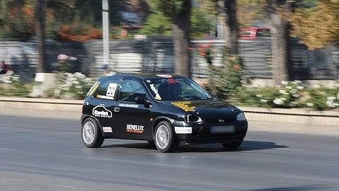 Opel Corsa B GSI C20XE Engine Swap ~ Compilation ~Street Races ~Legal Races