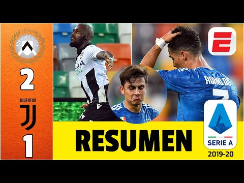Udinese ARRUINA la fiesta a la Juventus de Cristano Ronaldo | Udinese vs Juventus | RESUMEN Serie A