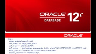 How to create and monitor scheduled jobs in Oracle