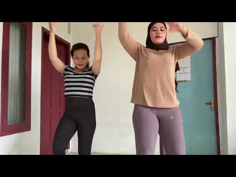 Daily vlog || Senam aerobic bareng si cantik yang baru belajar