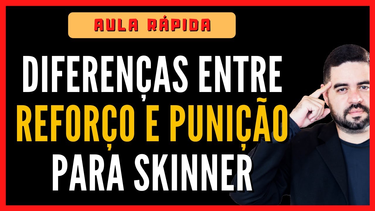 Diferença Entre REFORÇO e PUNIÇÃO | [Reforço positivo e negativo ...