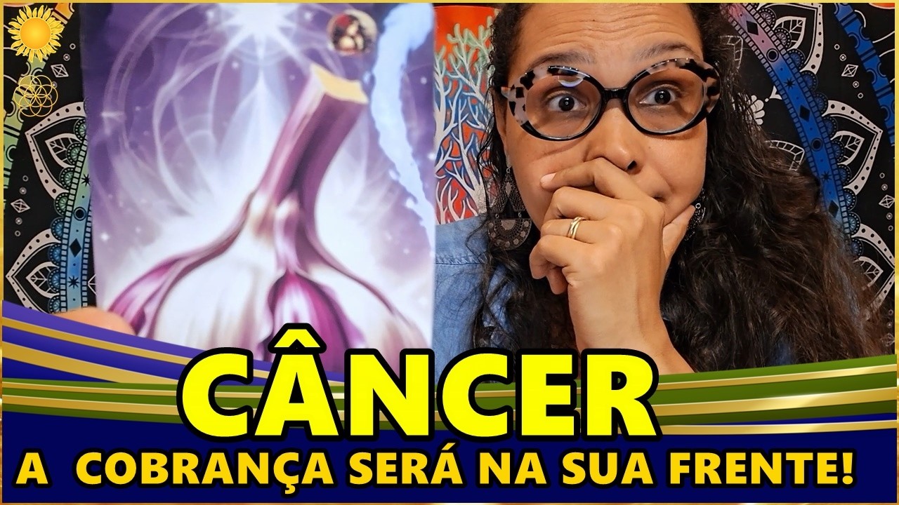 CÂNCER ♋️ UMA DÍVIDA KÁRMICA SERA COBRADA DIANTE DOS SEUS OLHOS! A LEI DO RETORNO!