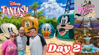Disney Fantasy Day 2: 5K, Snorkel, and Dinner at Enchanted Garden