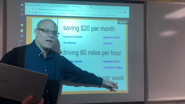 Introduction to Independent and Dependent Quantities