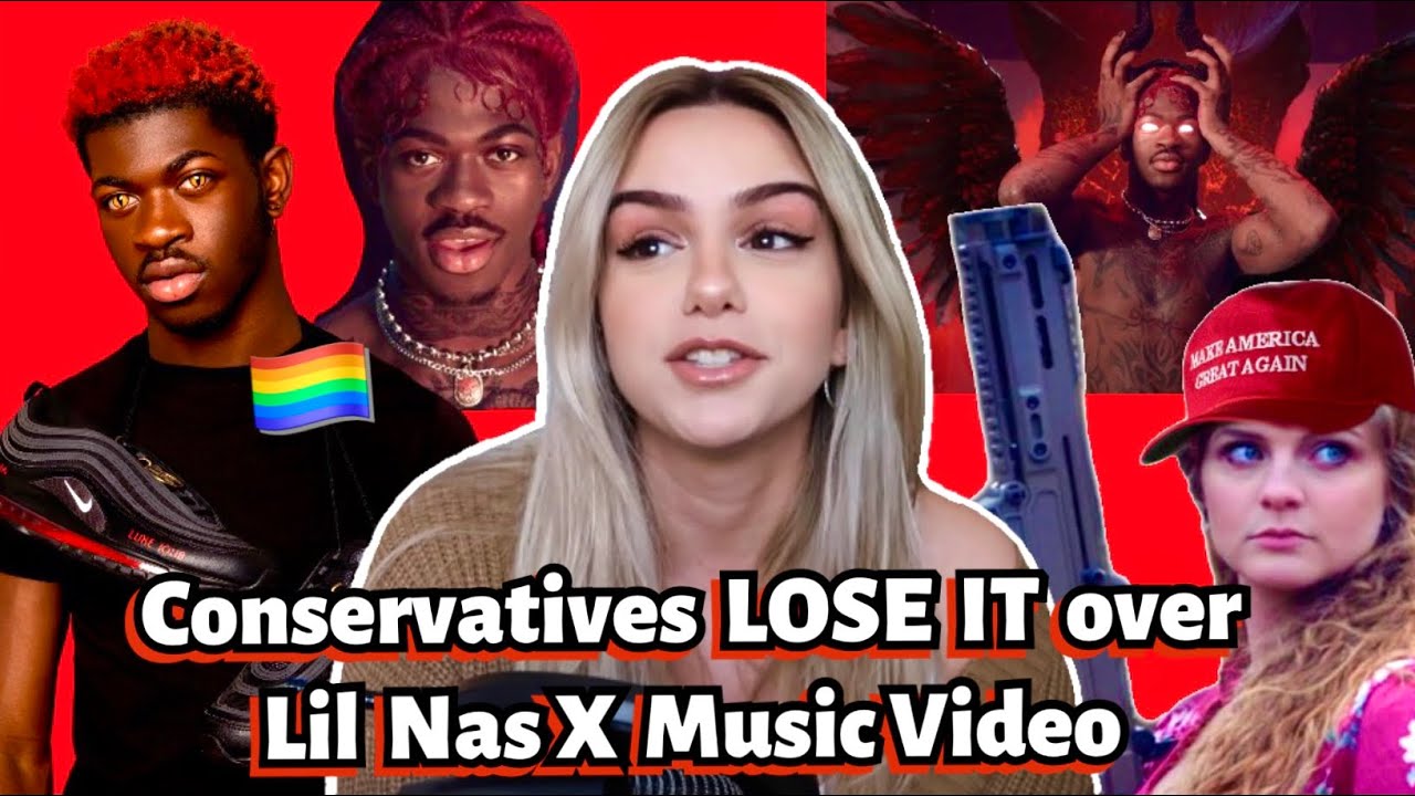 Lil Nas X DESTROYS Kaitlin Bennett on Twitter, Conservatives Are LOSING IT over Montero Music Video!