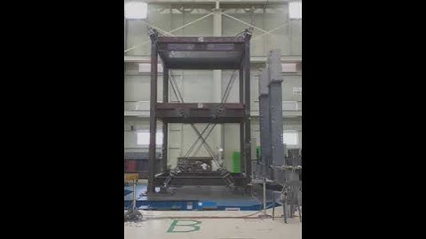Shake Table Test of 2 Story Steel Structure with Damper