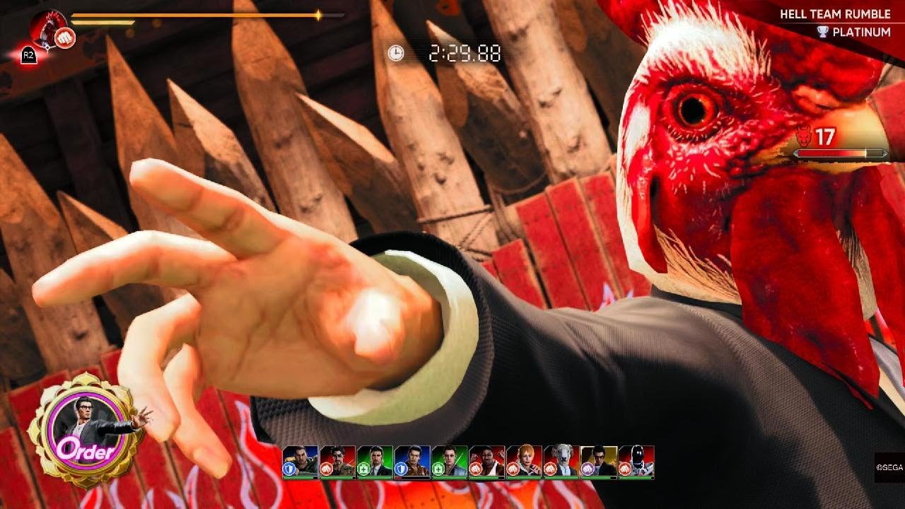 Like a Dragon Gaiden: The Best Coliseum Team