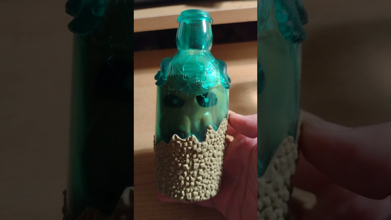 Treasure X Sunken Gold pirate bottle unboxing unsmashing