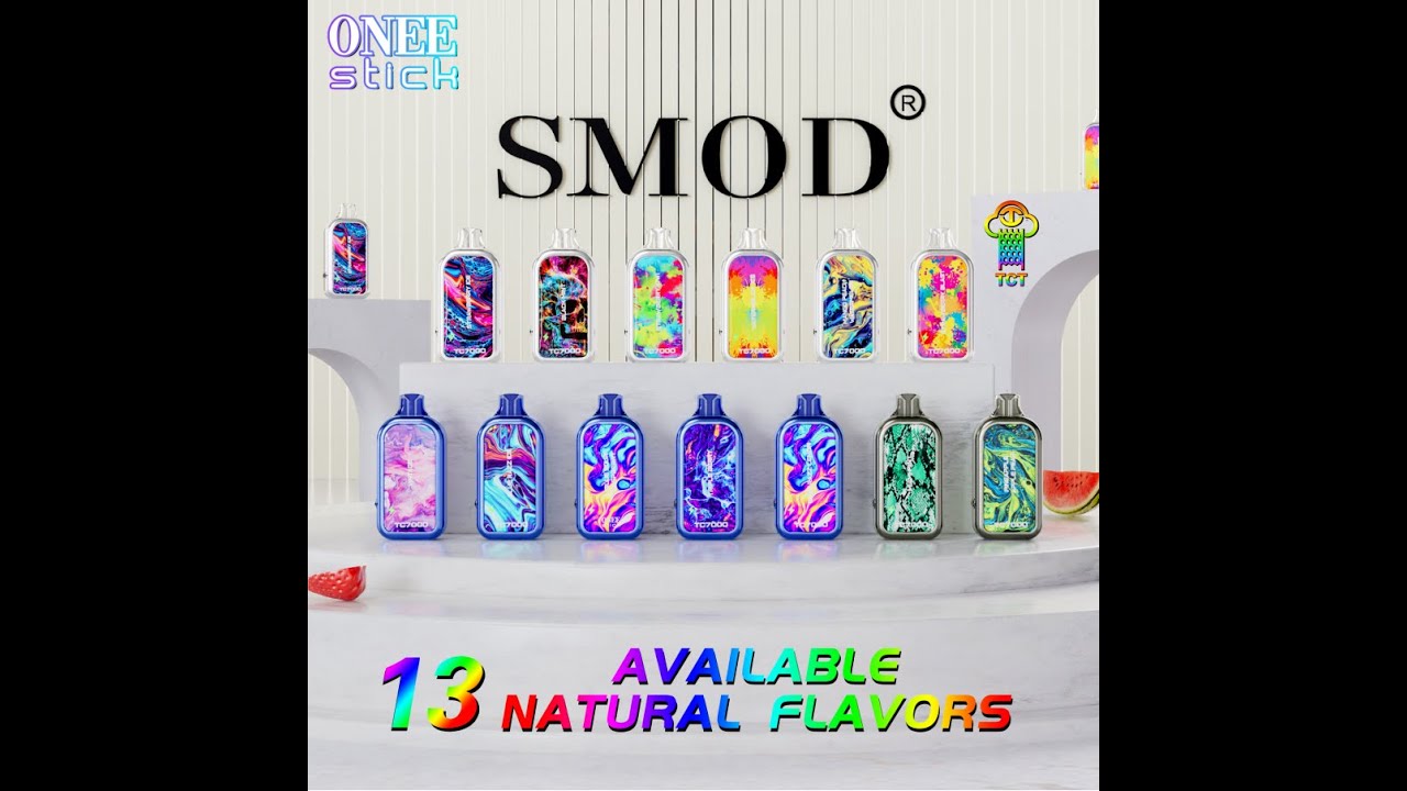 Kangvape SMOD TC7000 With TCT Mesh Coil,Battery and Eliquid LCD Display Disposable Vape Review.