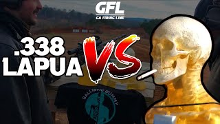 .338 Lapua VS Ballistics Dummy Labs Head