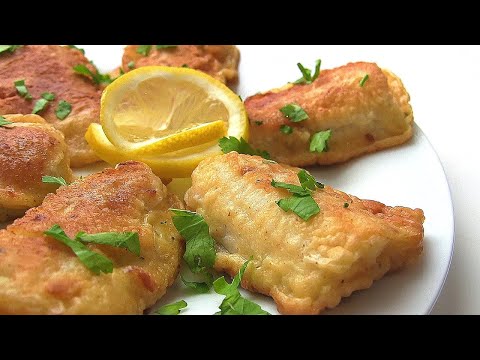 Рыба в кляре / Вкуснейший жареный судак в кляре / Как вкусно приготовить рыбу