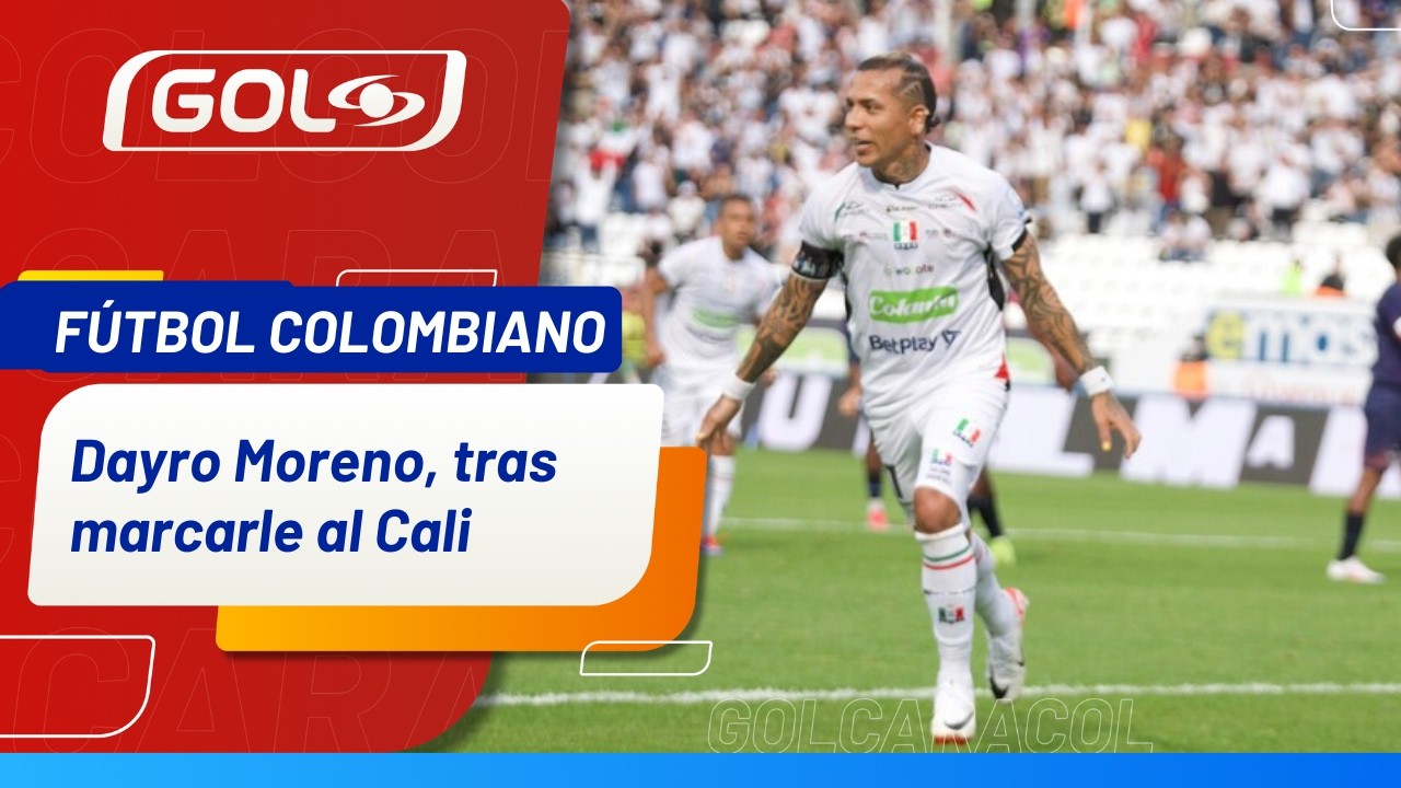 Dayro Moreno se pronunció luego del triunfo del Once Caldas contra Deportivo Cali