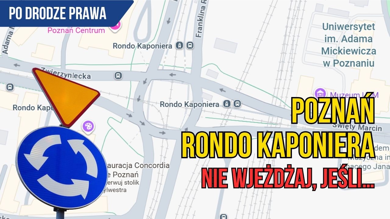 Rondo Kaponiera w Poznaniu – dlaczego korkuje się w centrum miasta?