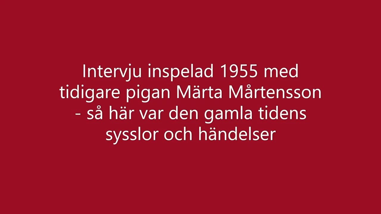 Anundsjömål: Hur byar delat stuga, ystning av ostar, 