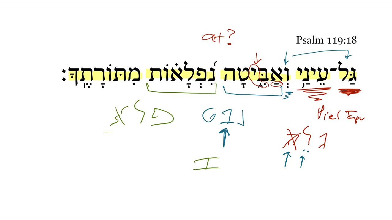 Psalm 119:18