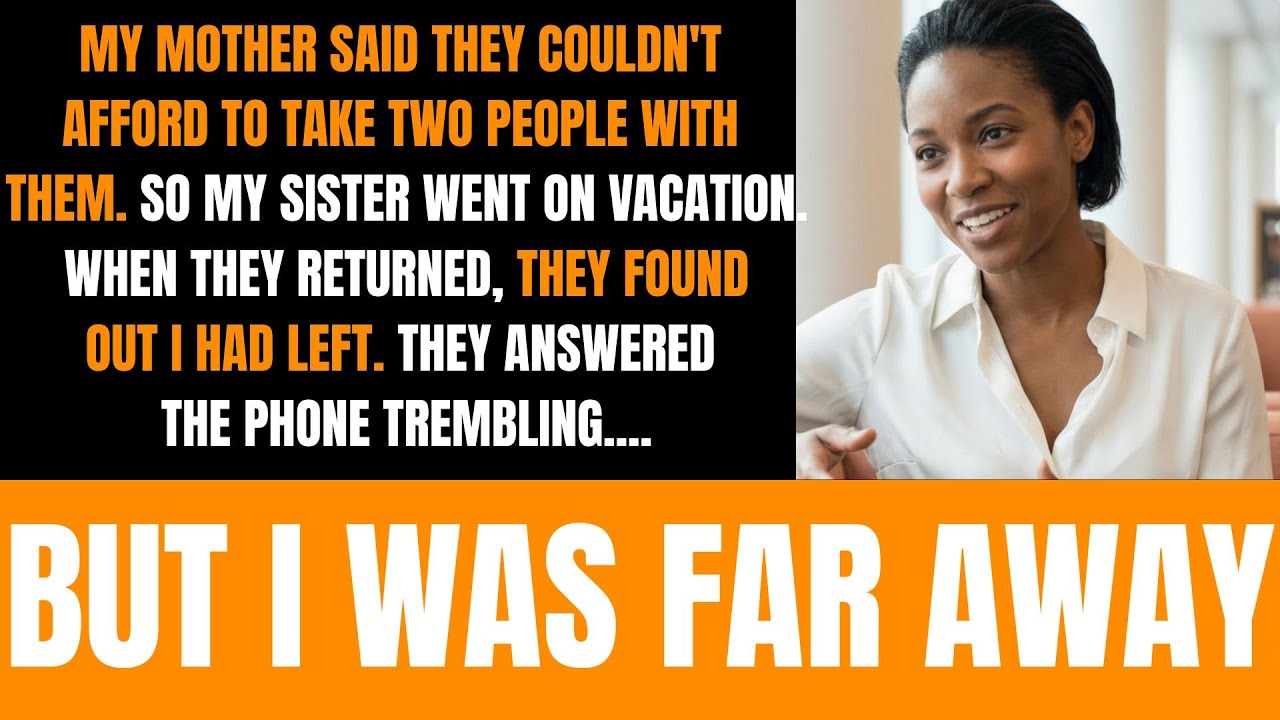 My family said they could cover my brothers Maldives ticket. I'll surprise them when they get back.