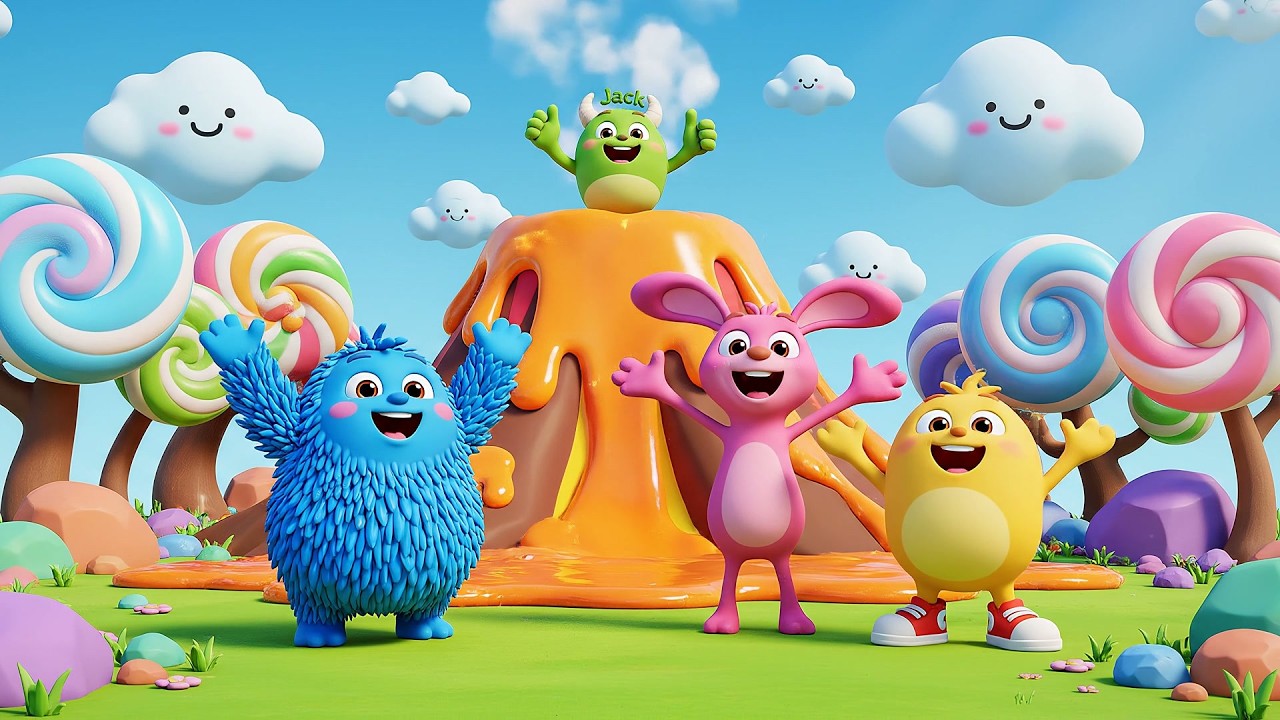 Salto de la Torre del Volcán de Juan Sé Ágil | Canciones de Acción y Aventuras para Niños