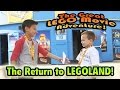 THE RETURN TO LEGOLAND! The GREAT LEGO MOVIE ADVENTURE Continues!  Make-A-Wish