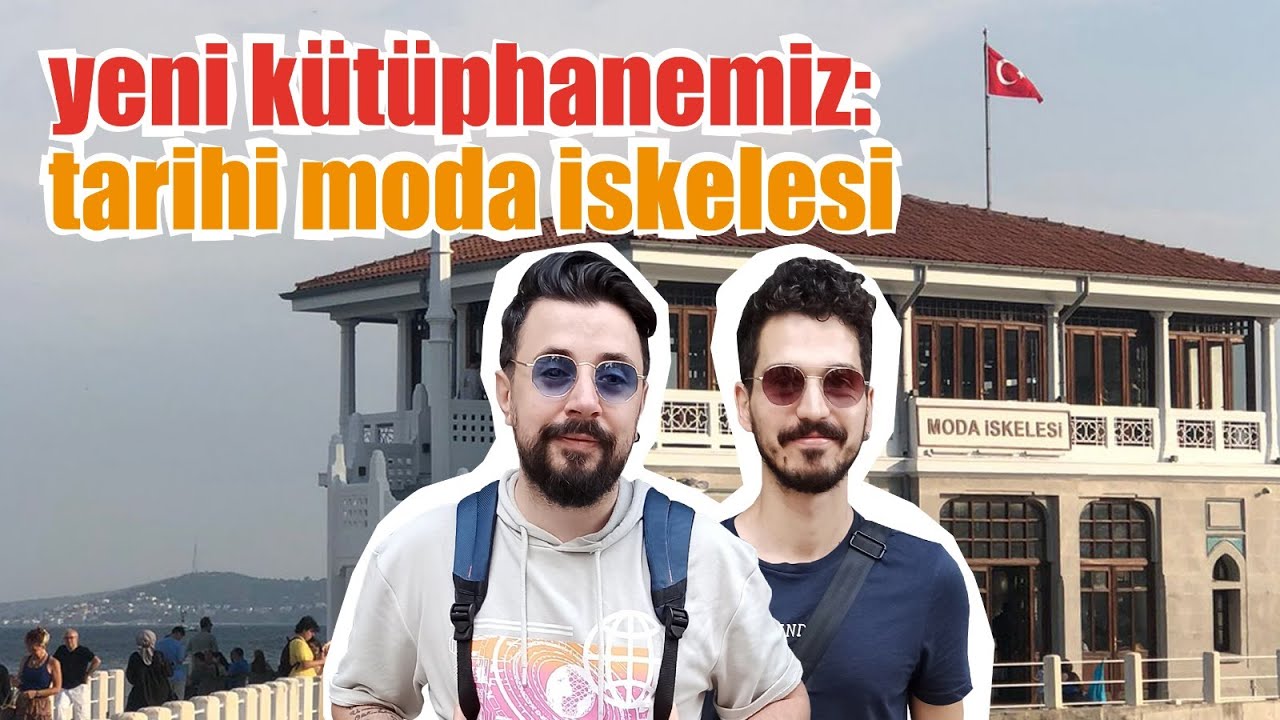 Kütüphaneye Çevrilen Tarihi Moda İskelesi'ni Ziyaret Ettik!