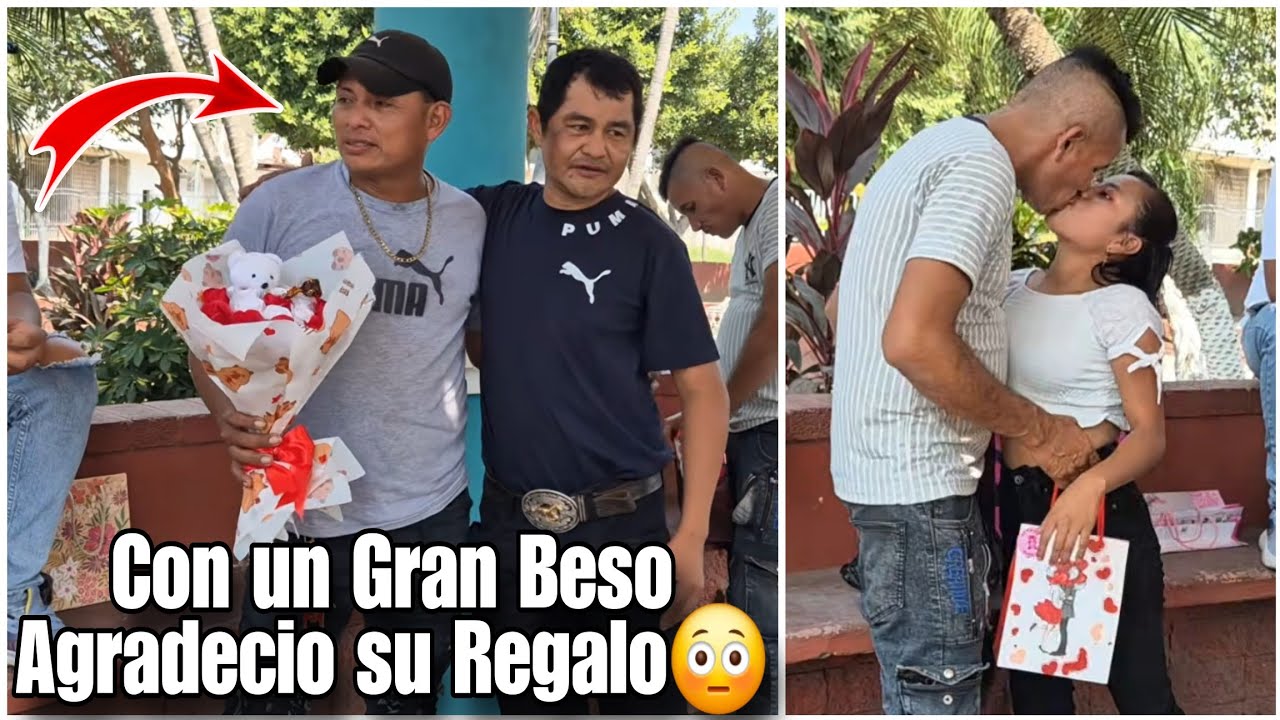 Esto es para el amor de mi Vida [ROLA] dijo Chino|con un gran beso agradeció su regalo😱