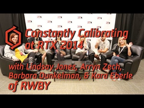RTX 2014: Interview with RWBY Cast (Lindsay Jones, Arryn Zech, Barbara Dunkelman, Kara Eberle)