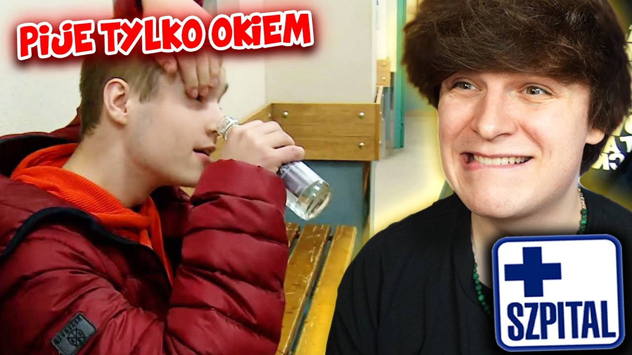 SZPITAL BO ON PIJE TYLKO OKIEM 🫣