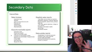 Internal Data Sources for Secondary Data