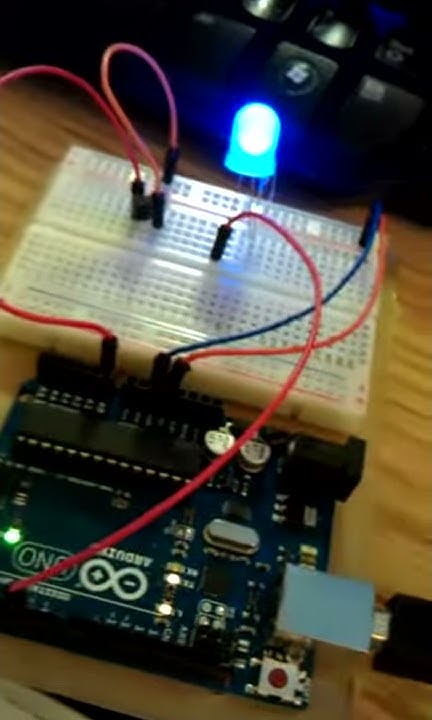 Temperature Sensor LED Circuit - YouTube