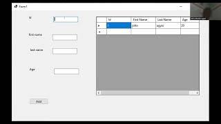 2.VB.NET - How To Add A Row To DataGridView From TextBox In VB.NET
