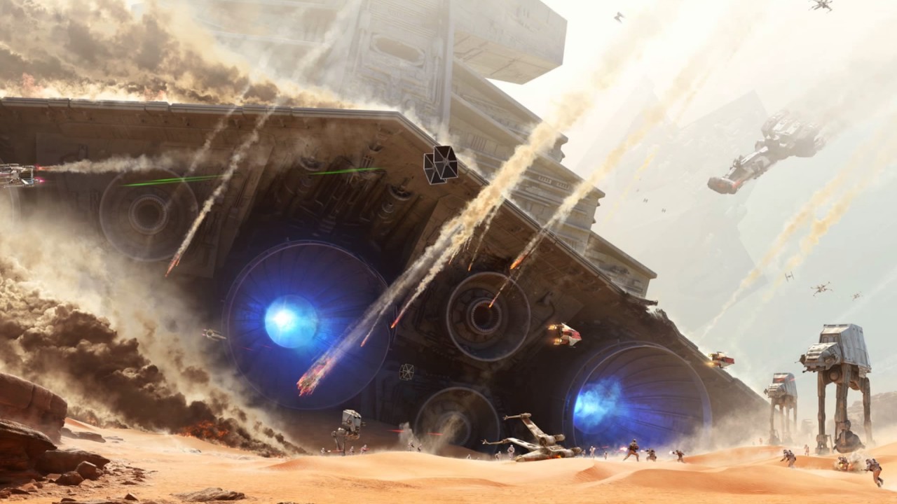 Jakku used to be Scarif - Star Wars Theory