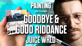 Juice WRLD Goodbye Good Riddance Mini Canvas Acrylic Painting