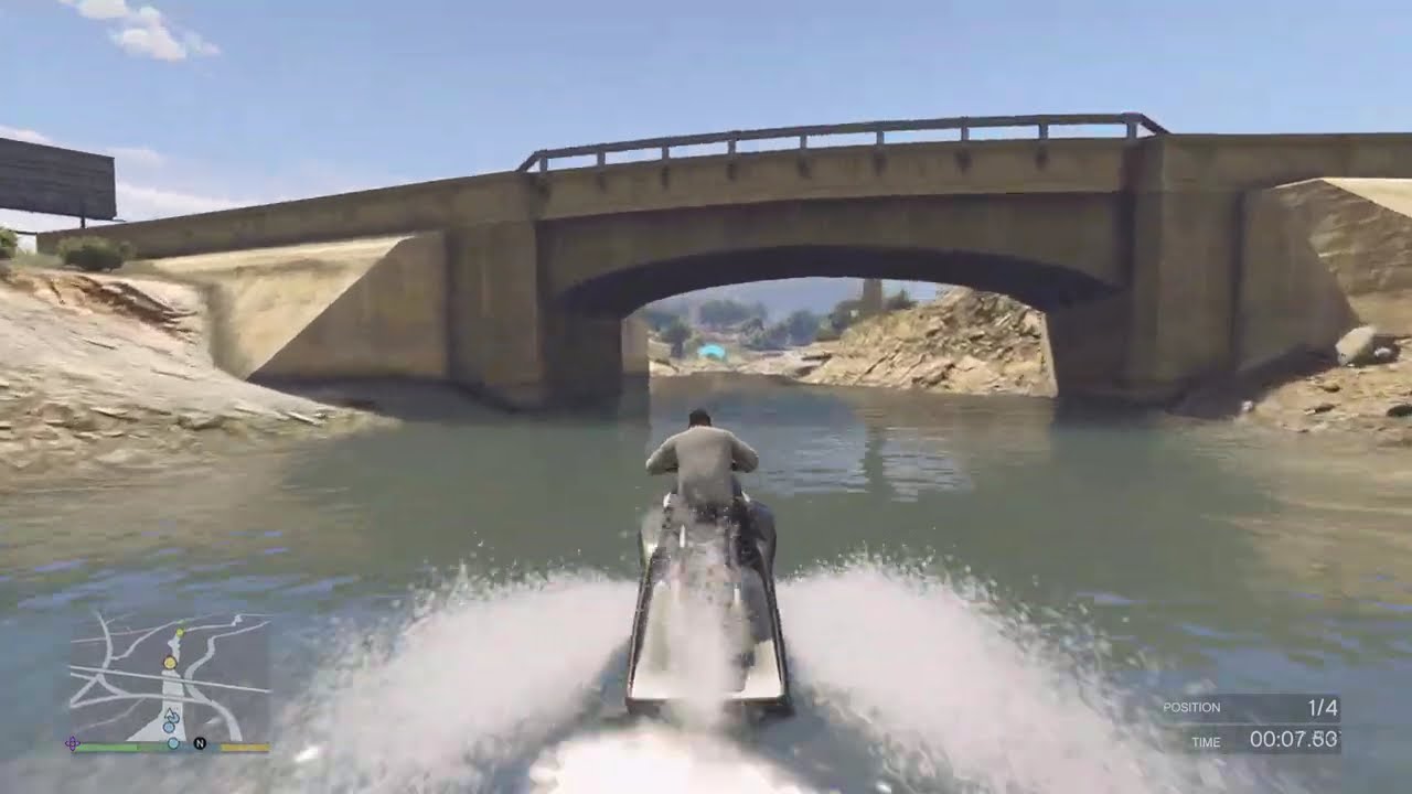 GTA 5 Chaos: Jet Ski Race to Fiery Police Chase!