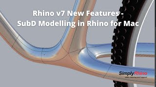 Rhino 3D v7  SubD Modelling in Rhino for Mac Video Tutorial