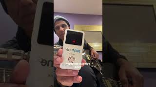 Huge shout out to TC electronics for making me poly tune multi string tuner