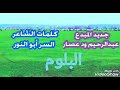 جديد المبدع عبدالرحيم ود عصار البلوم كلمات الشاعر السر أبو النور جديد المبدع عبدالرحيم ود عصار البلوم كلمات الشاعر السر أبو النور