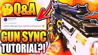 GUN SYNC TUTORIAL?!?! MRFEEDZ Q&A!!