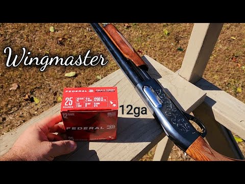Remington 870 Wingmaster Review & Shoot 12 Gauge