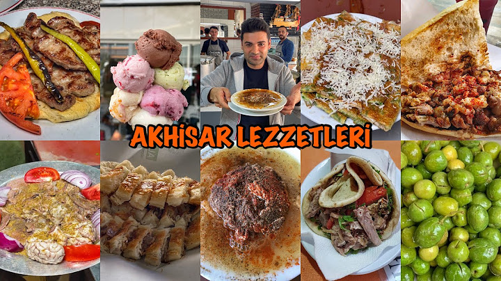 MANİSA AKHİSAR’DA NE YENİR!!! 1 GÜNDE DÜNYALARI YEDİM!!!