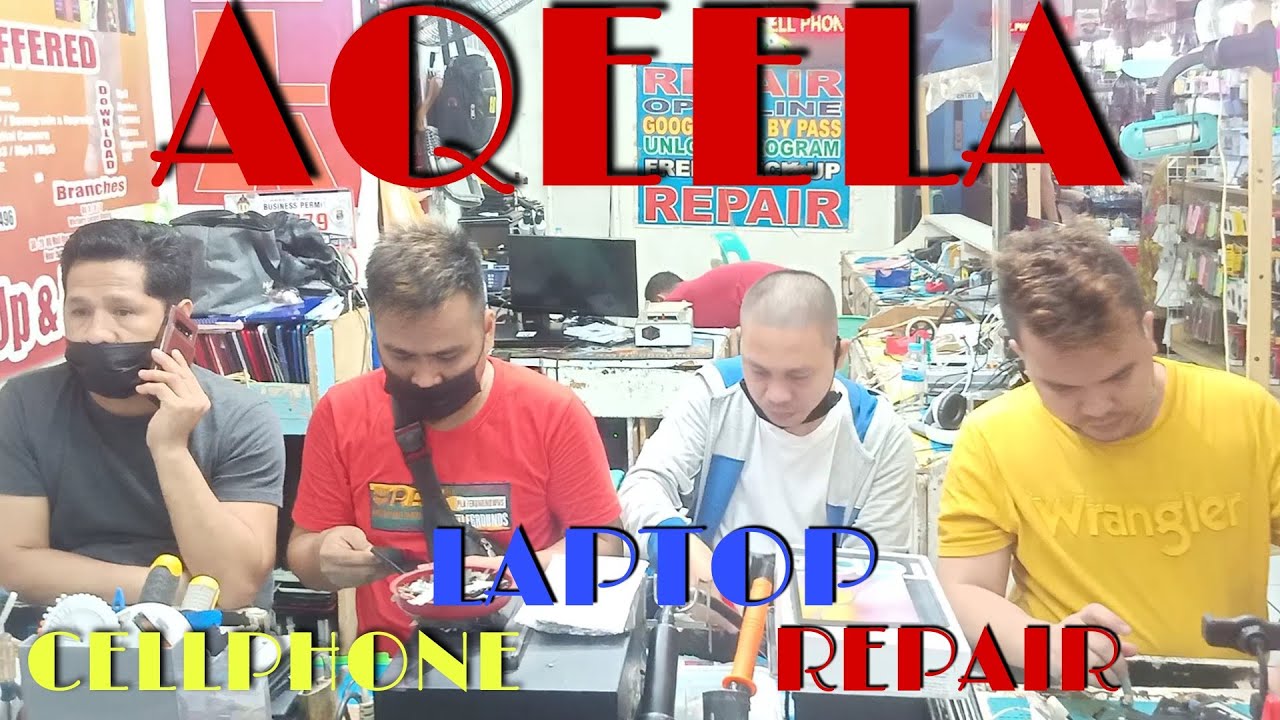 cellphone laptop repair quiapo church area YouTube