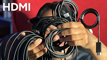 ¿Un cable HDMI es igual en ambos extremos?