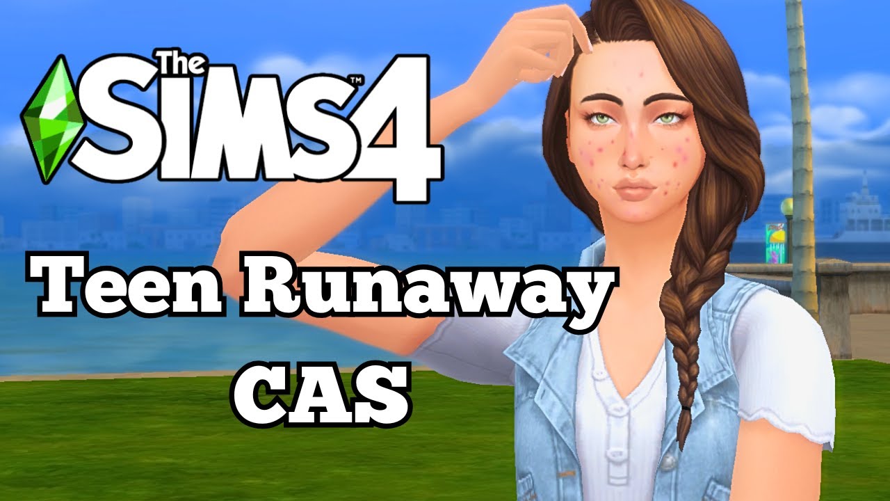 Sim Ranawayyy Runaway Teen - Create-A-Sim | Runaway Teen Challenge - YouTube