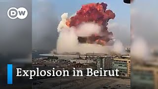 Breaking news from lebanon: the capital beirut has been hit by a
massive explosion. dozens of people are said to be injured and there
some reports peo...