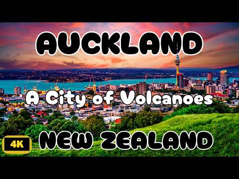Mount Eden, One Tree Hill, Cornwall Park, Sky Tower. Auckland Ep. 2